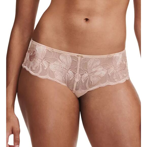 Chantelle Women's Fleur Hipster Panty, Sugar, Size L 0220 - Picture 1 of 3